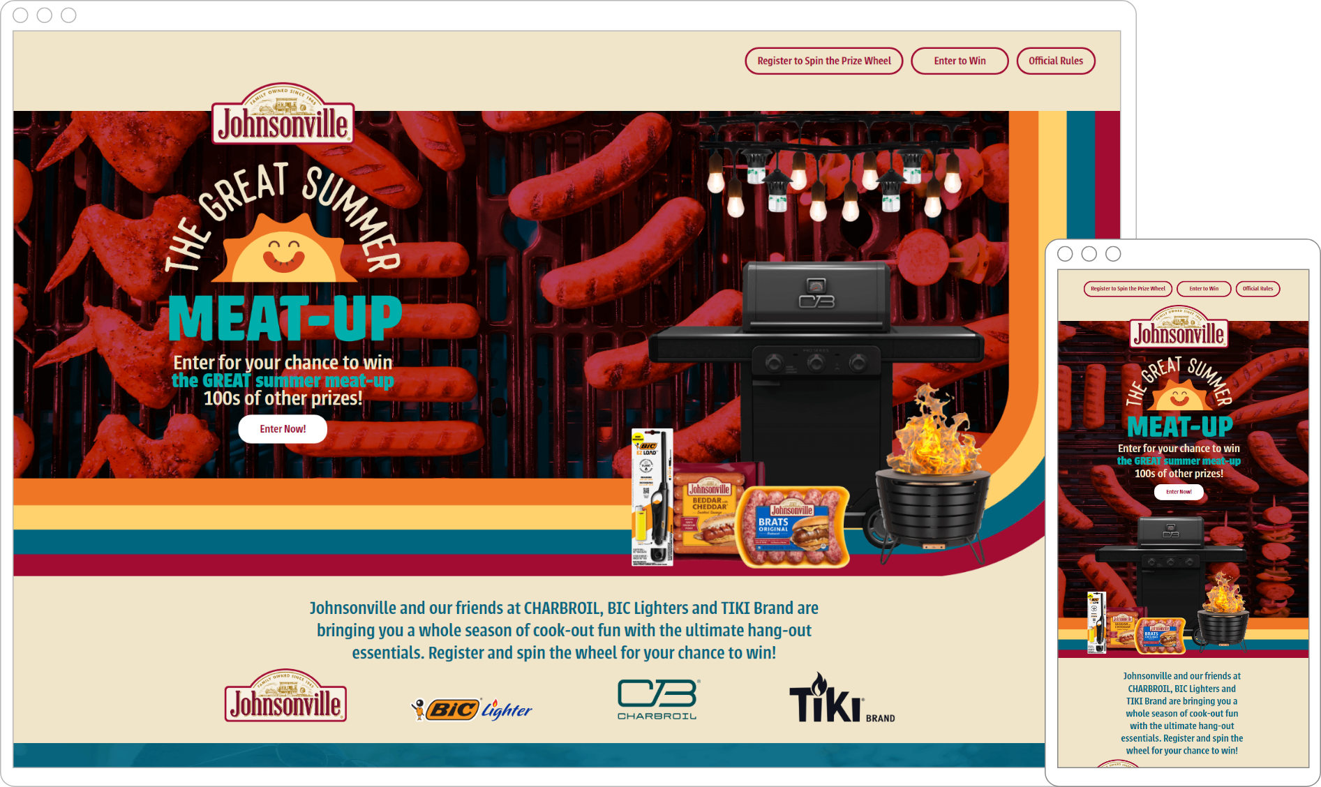 Johnsonville Website